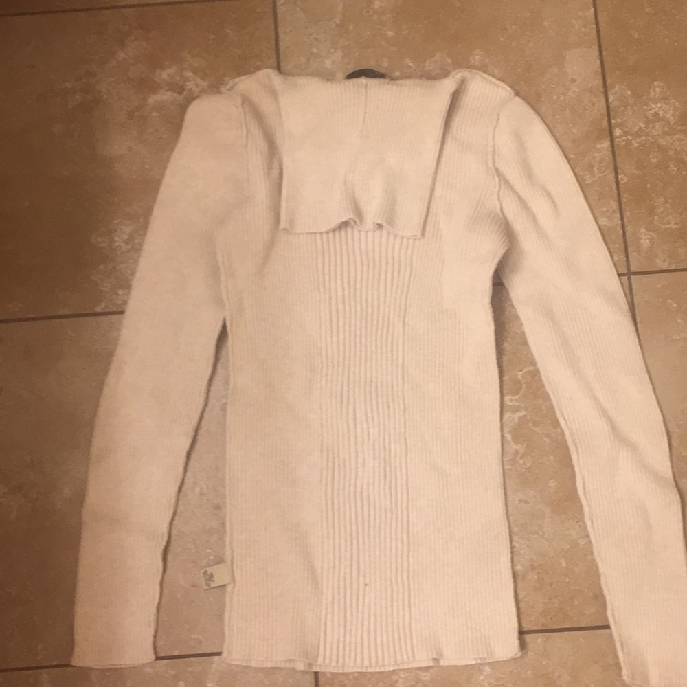 Tan turtle neck